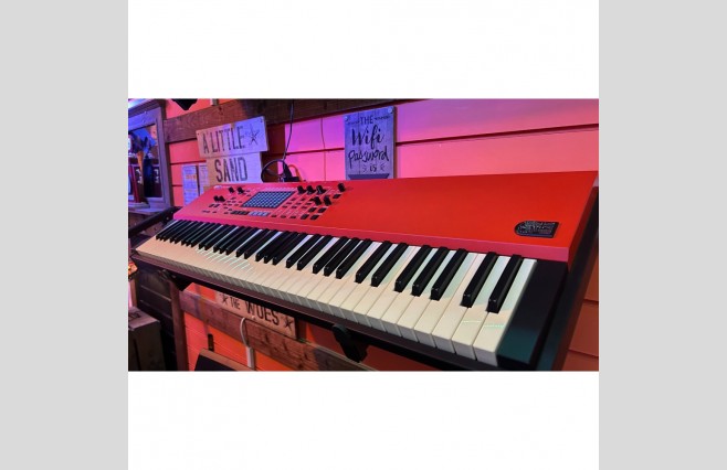 Used Vox Continental 73 Red Keyboard (SN:001230) - Image 4